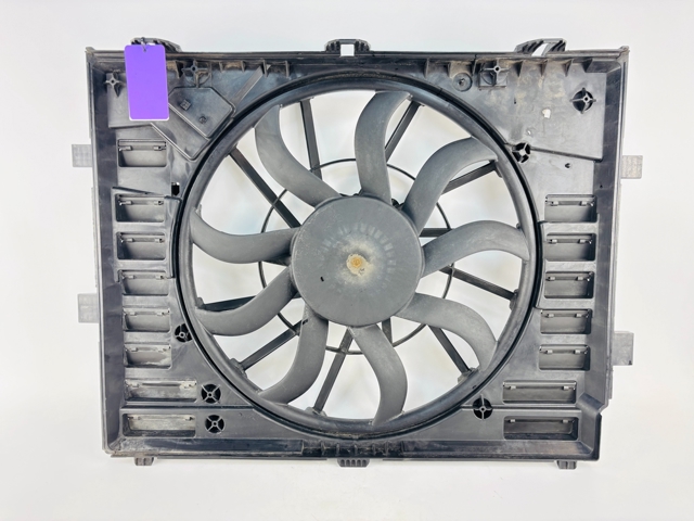 Difusor do radiador de esfriamento, montado com motor e roda de aletas 7P0121203K VAG