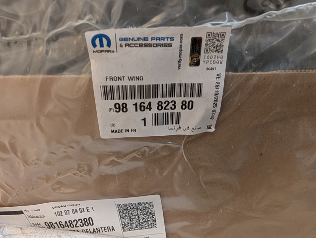 9816482380 Peugeot/Citroen