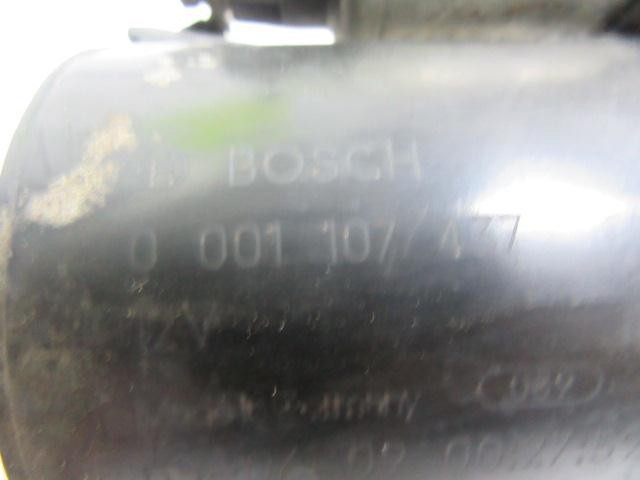 Motor de arranco 0001107437 OPEL