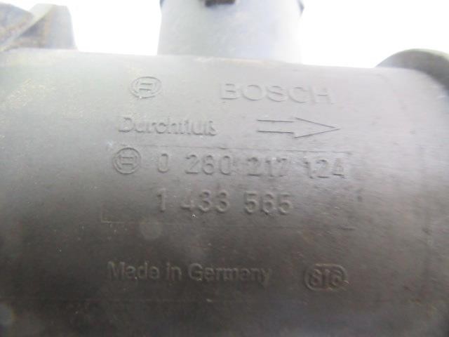Sensor de fluxo (consumo) de ar, medidor de consumo M.A.F. - (Mass Airflow) 0280217124 BMW