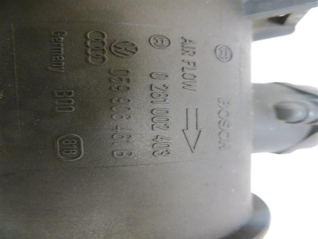 Sensor de fluxo (consumo) de ar, medidor de consumo M.A.F. - (Mass Airflow) 0281002403 VAG