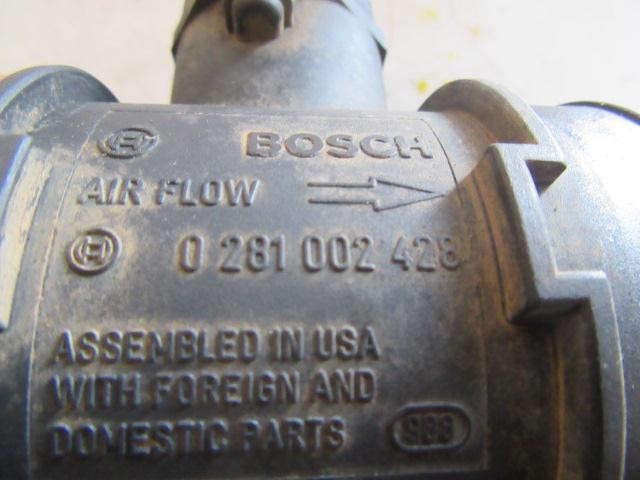 Sensor de fluxo (consumo) de ar, medidor de consumo M.A.F. - (Mass Airflow) 0281002428 OPEL