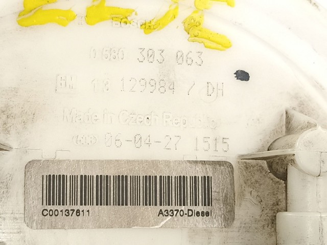 Módulo de bomba de combustível com sensor do nível de combustível 13129984 OPEL