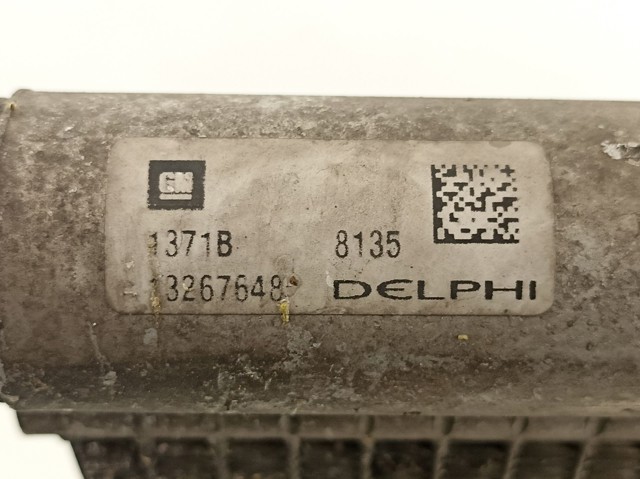 Radiador de aparelho de ar condicionado 13267648 OPEL