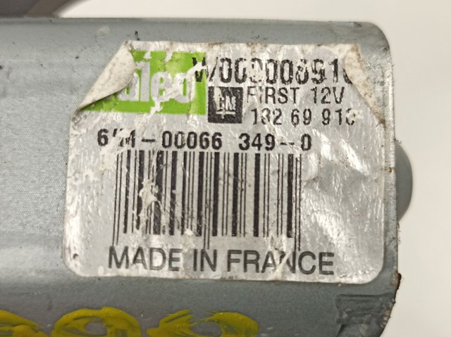 Motor de limpador pára-brisas de vidro traseiro 13269910 OPEL