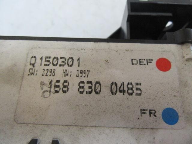 Unidade de controlo dos modos de aquecimento/condicionamento 1688300485 MERCEDES
