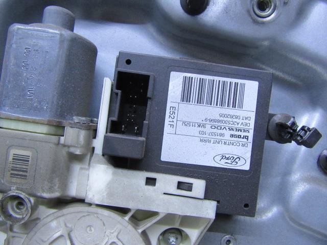 Mecanismo de acionamento de vidro da porta traseira direita 1698424 FORD