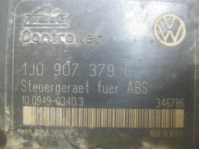 Unidade hidráulico de controlo ABS para Audi A3 8L1