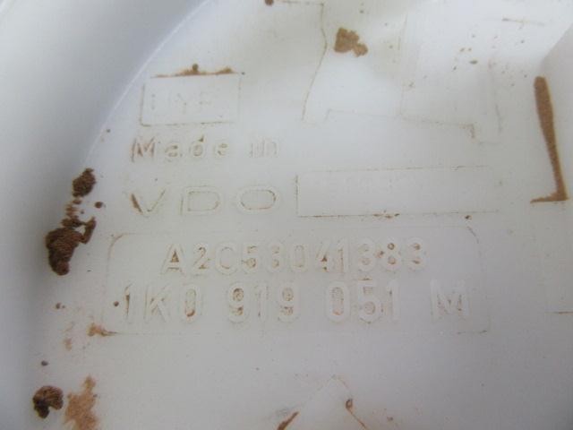 Módulo de bomba de combustível com sensor do nível de combustível 1K0919051M VAG