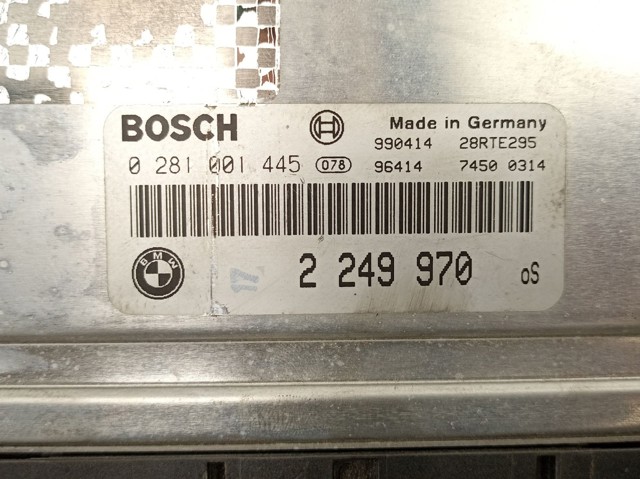 Módulo de direção (Centralina eletrônica) de motor 2249970 BMW