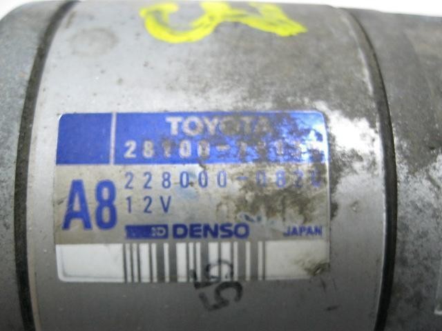 Motor de arranco 2280000820 TOYOTA