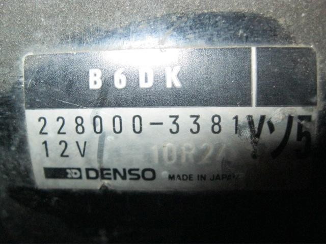 Motor de arranco 2280003381 MAZDA