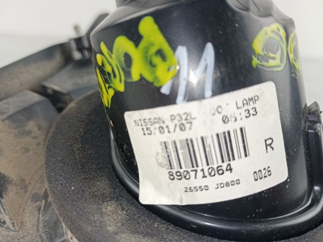 Lanterna traseira direita interna 26554JD85A NISSAN