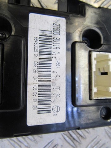 Unidade de controlo dos modos de aquecimento/condicionamento 275009U11A NISSAN