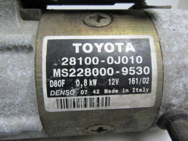 Motor de arranco 281000J010 TOYOTA