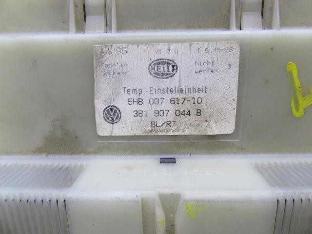 Unidade de controlo dos modos de aquecimento/condicionamento 3B1907044B VAG