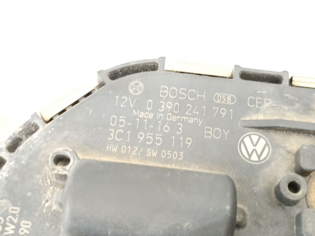 Motor de limpador pára-brisas do pára-brisas 3C1955119 VAG