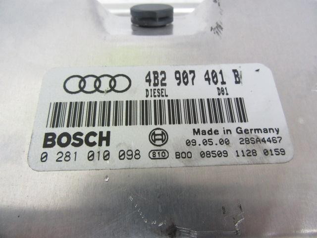 Módulo de direção (Centralina eletrônica) de motor 4B2907401B VAG