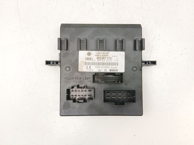 Módulo de direção (Centralina eletrônica) das luzes 4F0907279 VAG