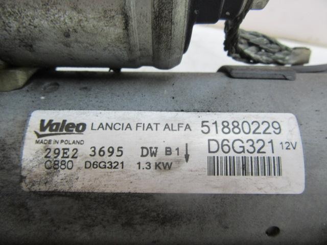 Motor de arranco 51880229 FIAT