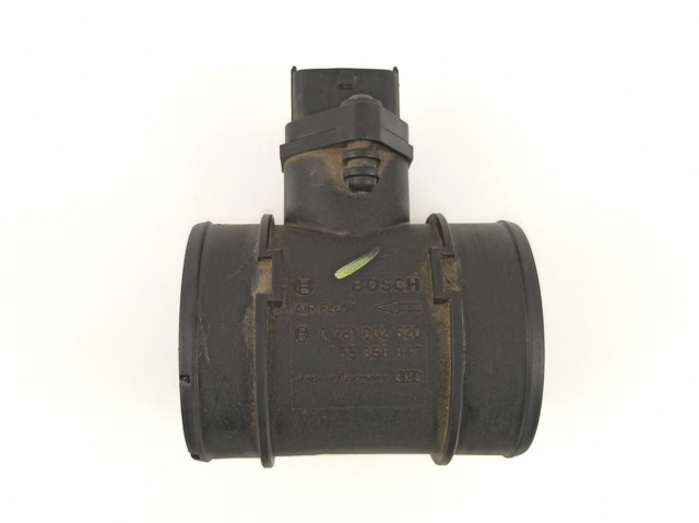 Sensor de fluxo (consumo) de ar, medidor de consumo M.A.F. - (Mass Airflow) 55350047 OPEL