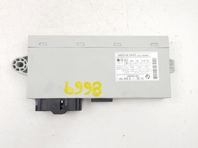 Módulo de direção (Centralina eletrônica) de imobilizador 61356943791 BMW