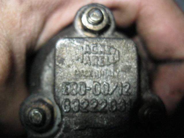 Motor de arranco 63222831 FIAT