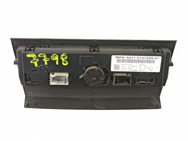 Unidade de controlo dos modos de aquecimento/condicionamento 64119147299 BMW