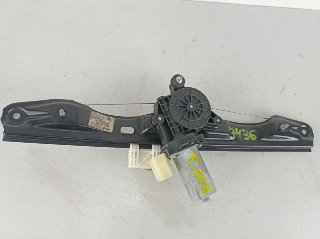 Motor de acionamento de vidro da porta traseira esquerda 67627341563 BMW