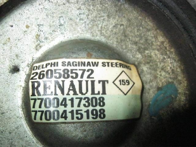 Bomba da Direção hidrâulica assistida 7700417308 RENAULT