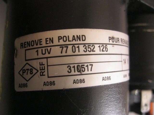 Motor de arranco 7701352126 RENAULT