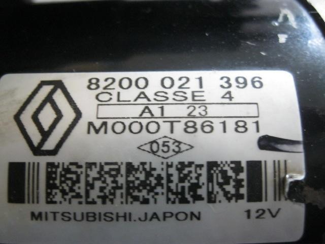 Motor de arranco 8200021396 RENAULT