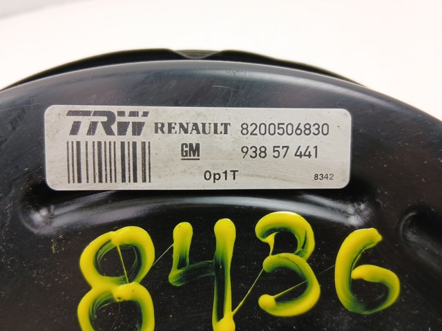 Reforçador dos freios a vácuo para Renault Trafic FL