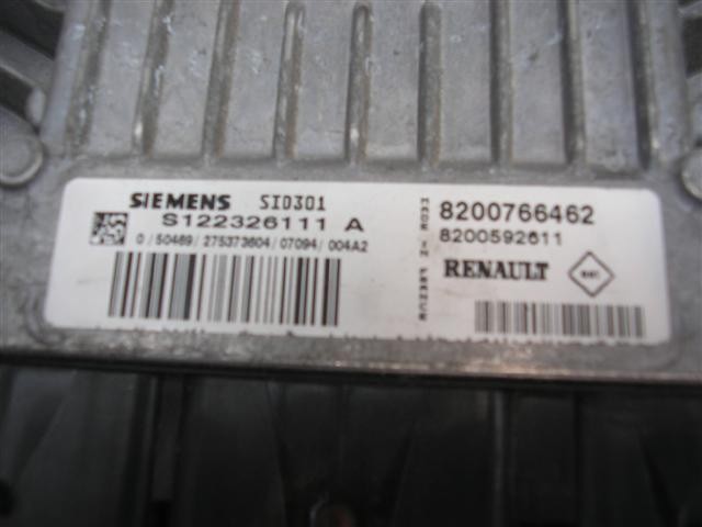Módulo de direção (Centralina eletrônica) de motor 8200766462 RENAULT