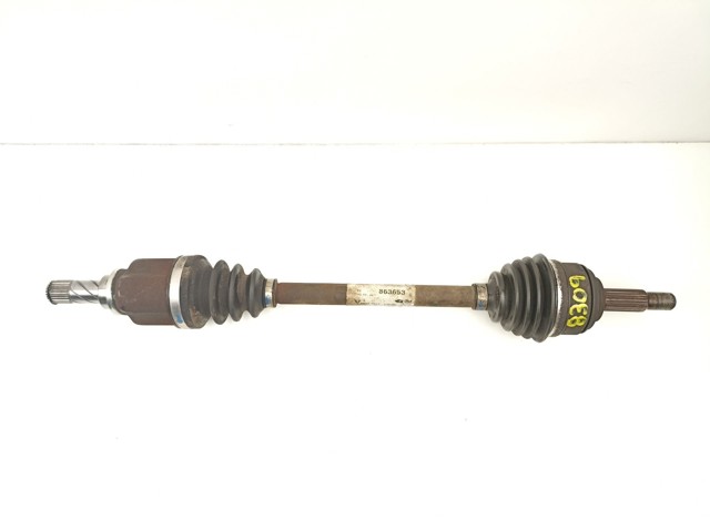 Semieixo (acionador) dianteiro esquerdo 8200863653 RENAULT