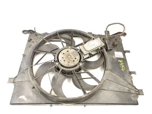 Difusor do radiador de esfriamento, montado com motor e roda de aletas 8649634 VOLVO