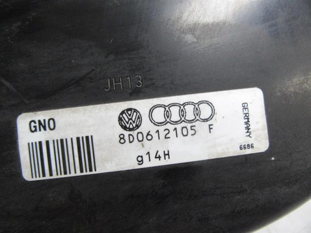 Reforçador dos freios a vácuo 8D0612105F VAG
