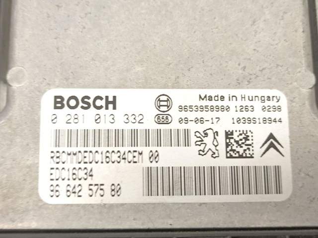 9653958980 Peugeot/Citroen