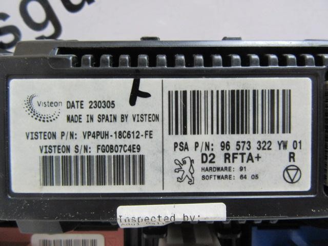 Unidade de controlo dos modos de aquecimento/condicionamento Peugeot 407  6E ao melhor preço