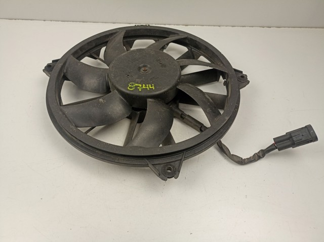 Ventilador elétrico de esfriamento montado (motor + roda de aletas) 9661571480 PEUGEOT