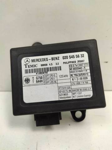Módulo de direção (Centralina eletrônica) de imobilizador 0205455632 MERCEDES