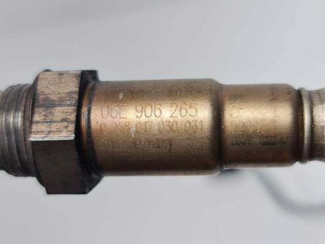 Sonda lambda, sensor de oxigênio até o catalisador 0258017030 VAG