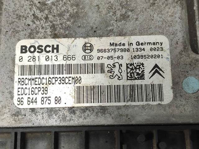 0281013666 Peugeot/Citroen