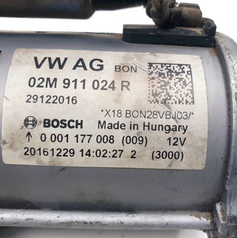 Motor de arranco 02M911024R VAG