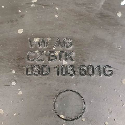 Panela de óleo de cárter do motor 03D103601G VAG