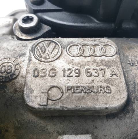 Válvula EGR de recirculação dos gases 03G129637A VAG