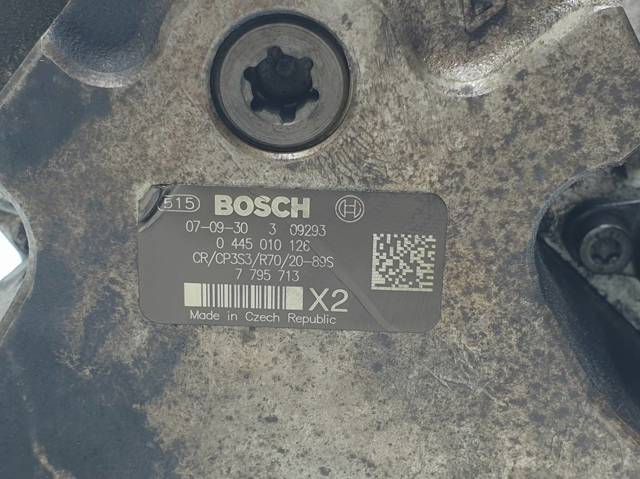 Bomba de combustível de pressão alta 0445010126 BMW