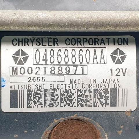 Motor de arranco 04868860AA CHRYSLER