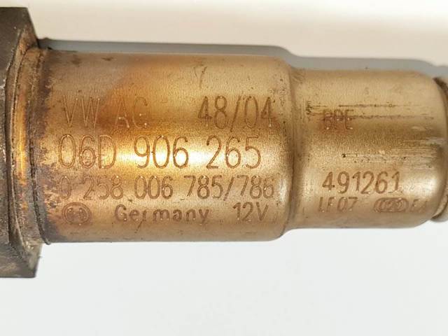 Sonda lambda, sensor de oxigênio depois de catalisador 06D906265 VAG