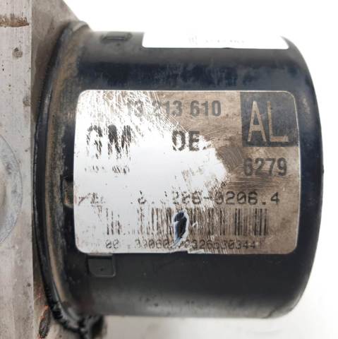 Unidade hidráulico de controlo ABS 13213610 OPEL